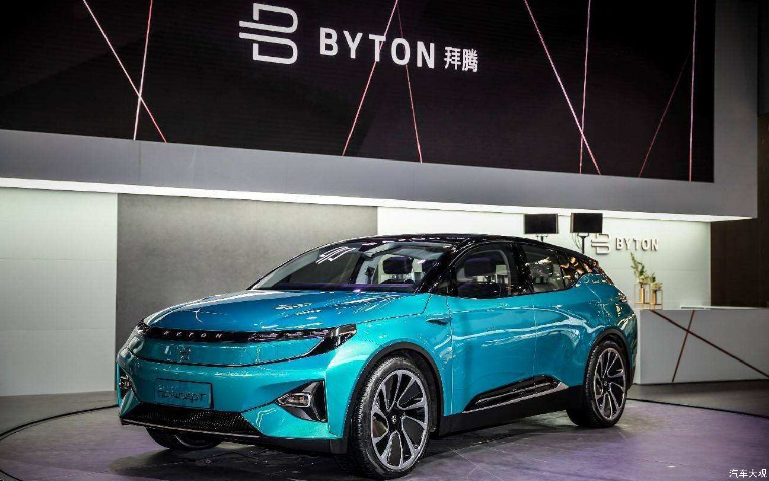 BYTON拜腾首款车型亮相2018北京车展