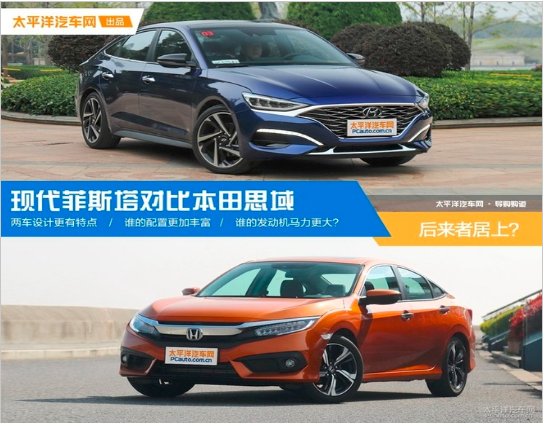 后来者居上？现代菲斯塔对比本田思域