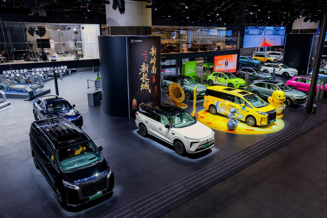 长城VLA大模型发布，魏牌广州车展争艳