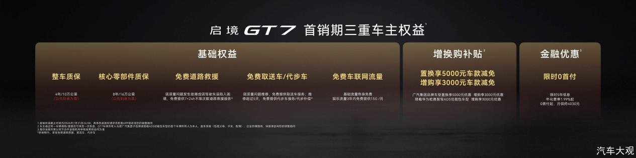 30万内猎装车首选 启境GT7正式上市 售20.99万元起